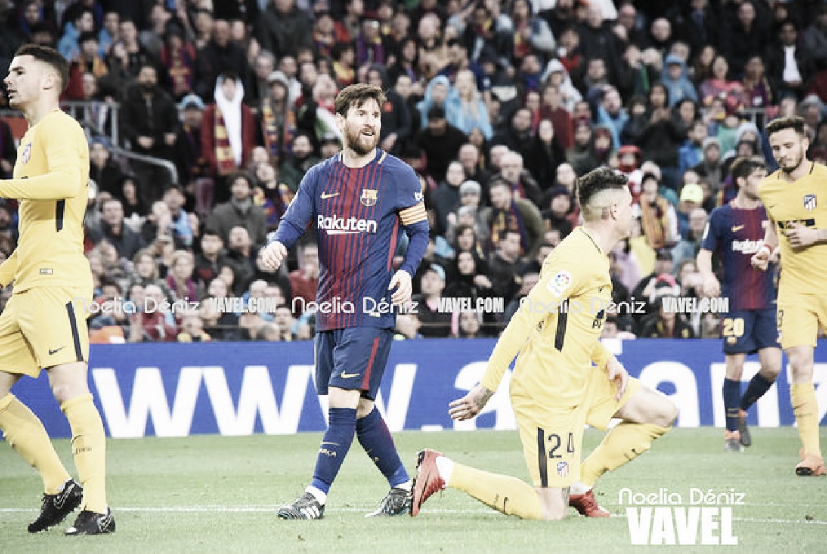 600 vezes Messi: argentino decide, Barcelona bate Atlético de Madrid e dispara na liderança 600 vezes Messi: argentino decide, Barcelona bate Atlético de Madrid e dispara na liderança