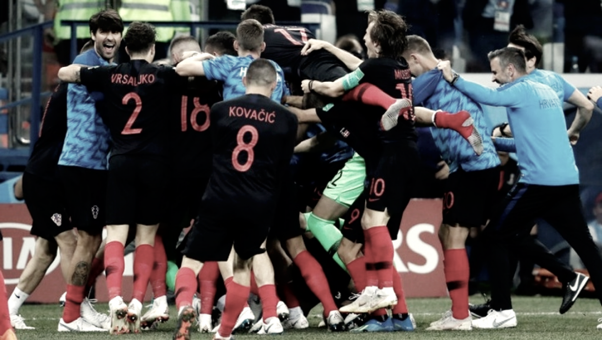 Croacia vence a Dinamarca en un partido igualado y largo