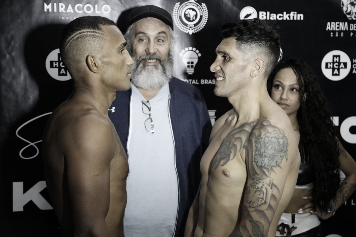 Pesagem oficial do Boxing For You tem encaradas entre brasileiros e argentinos