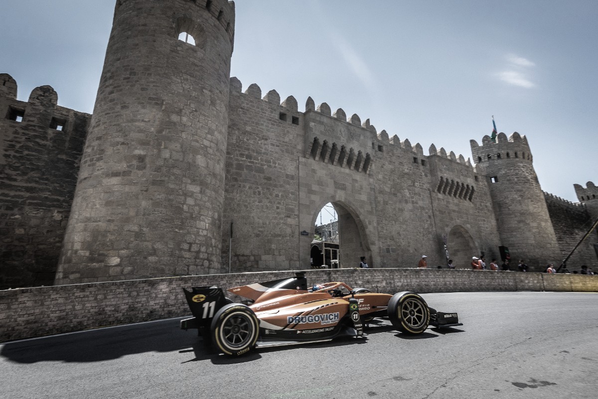 Fórmula 2: Felipe Drugovich largará na terceira fila do grid nas duas provas em Baku