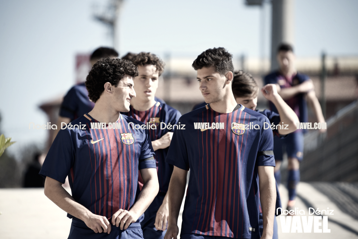 Fotos e imágenes del partido FC Barcelona Juvenil A 3-0 Lleida Esportiu Juvenil, jornada 27 de la División de Honor Grupo 3 2018