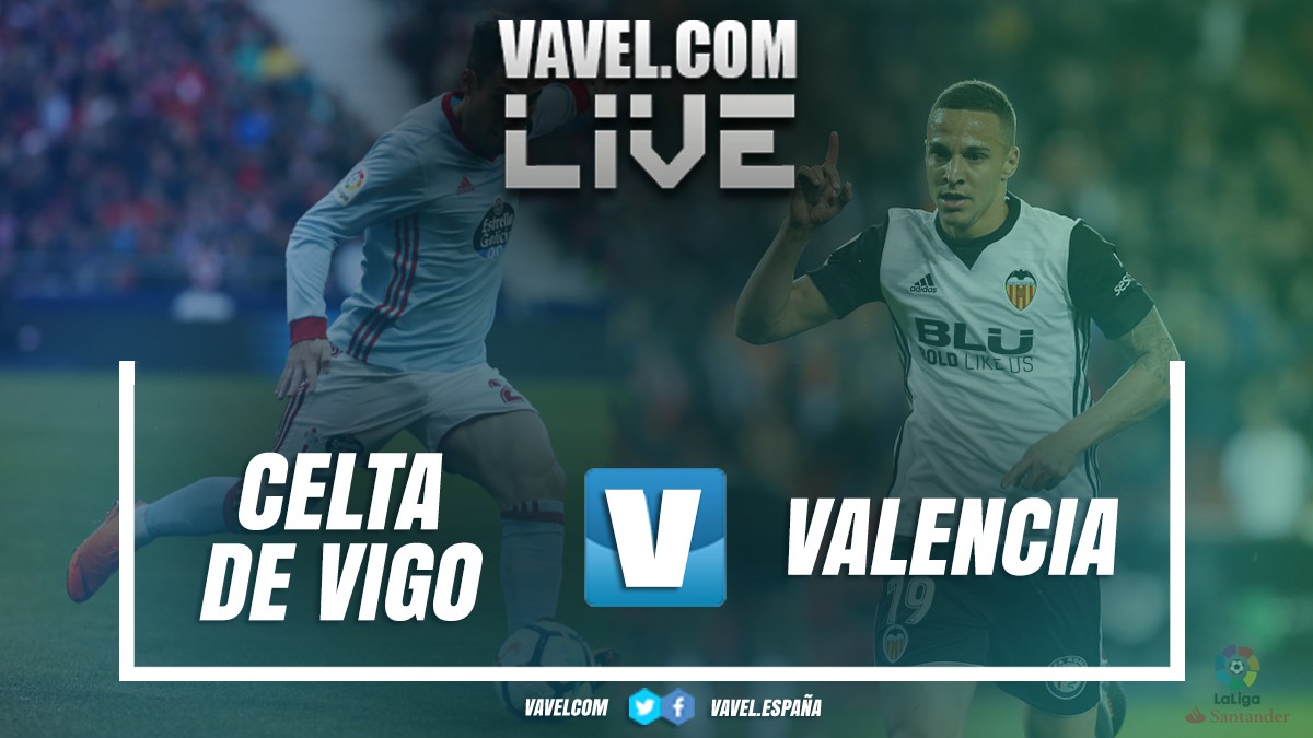 Resultado Celta de Vigo 1-1 Valencia en La Liga 2018