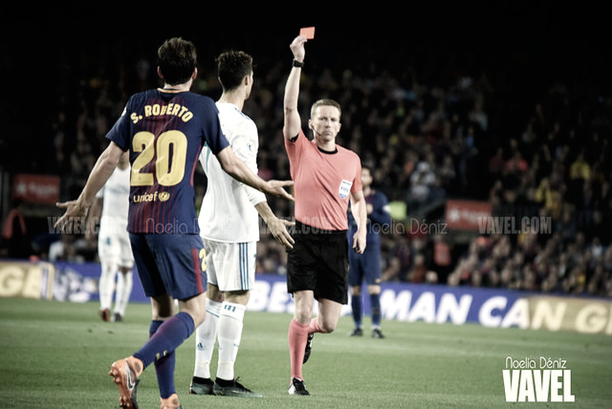 El Barça recurrirá la sanción de Sergi Roberto