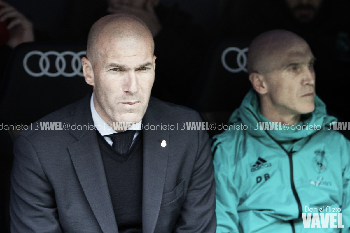 Zidane lamenta empate do Real Madrid no dérbi: "Uma pena porque tivemos muitas chances"