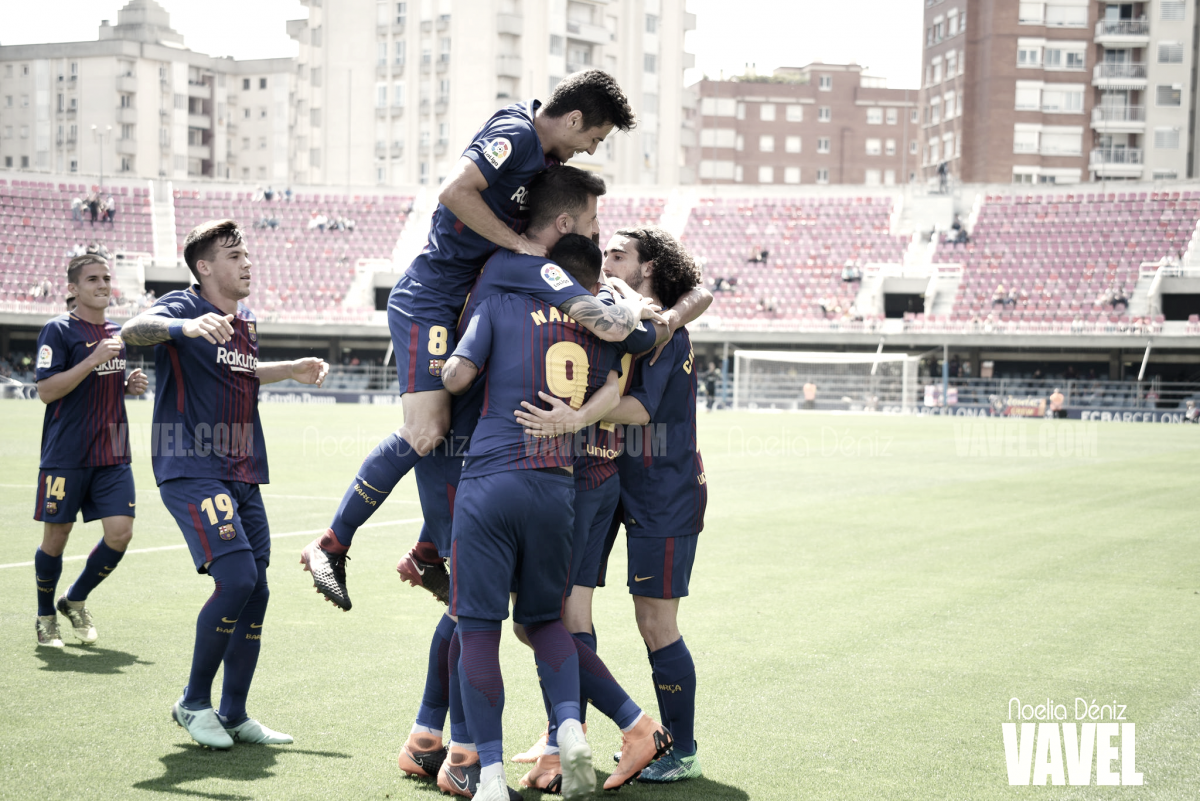 Fotos e imágenes del partido FC Barcelona B 3-1 Cádiz, jornada 40 de LaLiga 1|2|3 2018