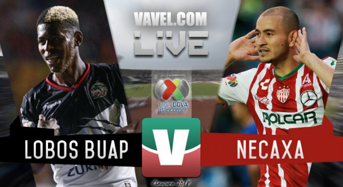 Resultado y gol del partido Lobos BUAP 0-1 Necaxa en Liga MX 2018 Resultado y gol del partido Lobos BUAP 0-1 Necaxa en Liga MX 2018