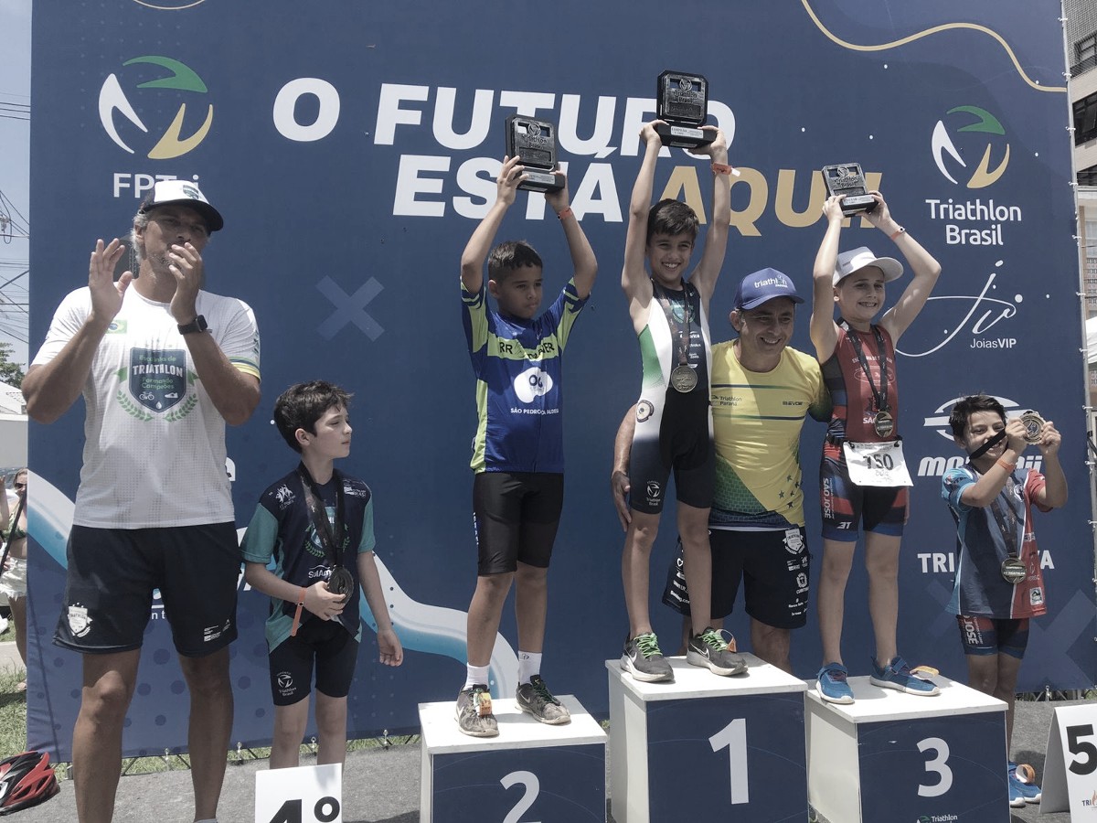 Recorde histórico marca Brasileiro de Triathlon Infantil