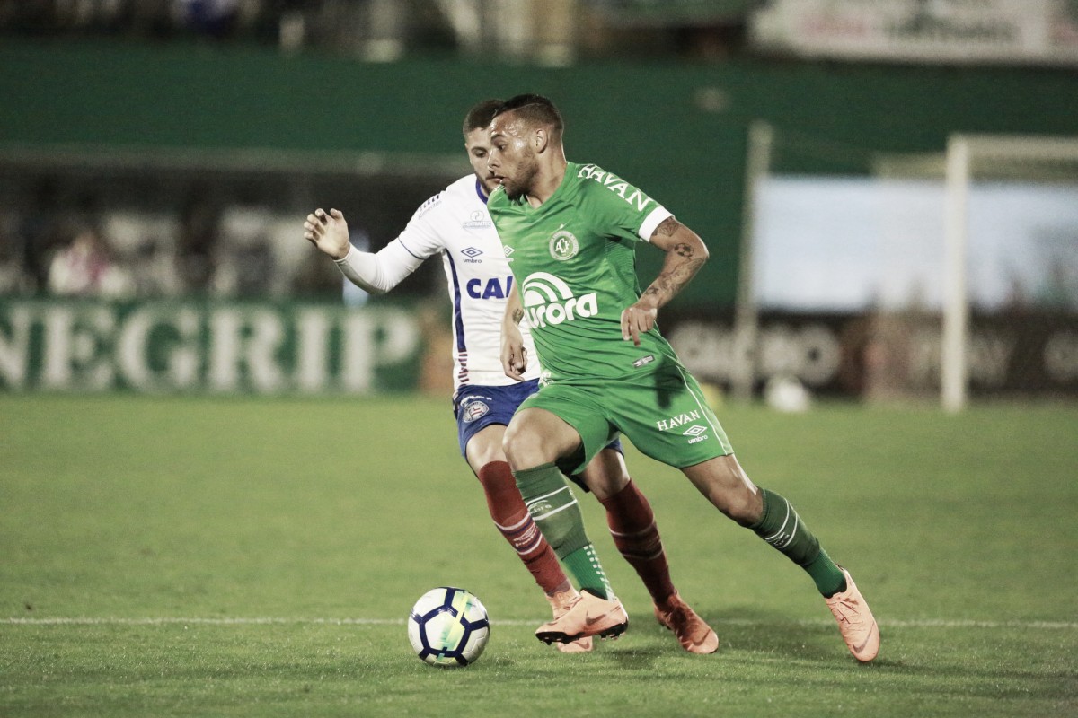 Saudades, Copa: Chapecoense e Bahia empatam em jogo com poucas emoções na Arena Condá