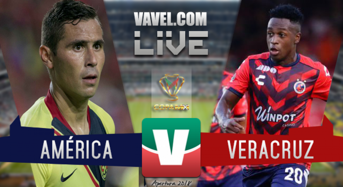 Partido y goles del América vs Veracruz en Copa MX 2018 (3-0) Partido y goles del América vs Veracruz en Copa MX 2018 (3-0)