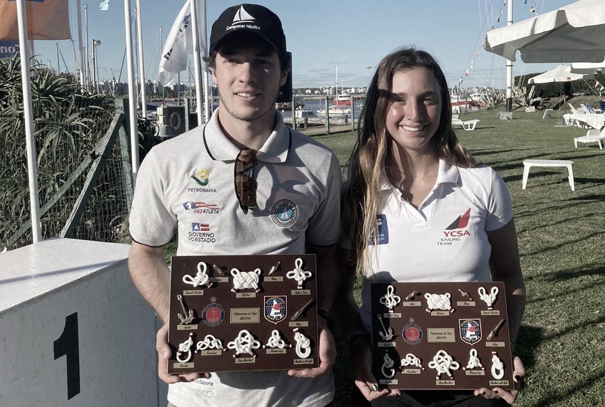 Vela: Bruna Patricio e Bernardo Peixoto conquistam título no Sul-Americano de Snipe