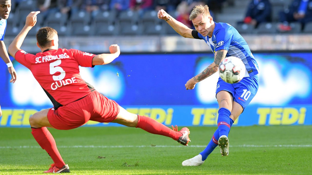 Hertha y Freiburg reparten puntos