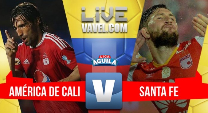 Con un gol, Independiente Santa Fe se trae los tres puntos de Cali Con un gol, Independiente Santa Fe se trae los tres puntos de Cali