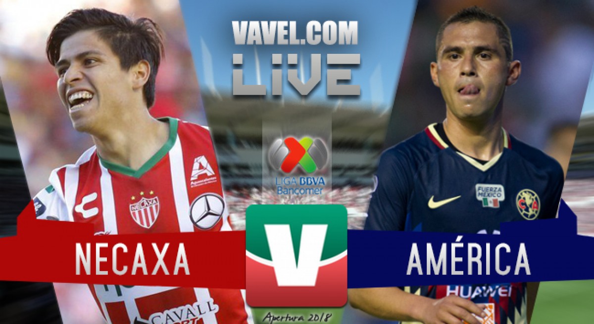 Resultado Necaxa vs América en vivo online hoy en Liga MX 2018 (0-0). Noticias en tiempo real