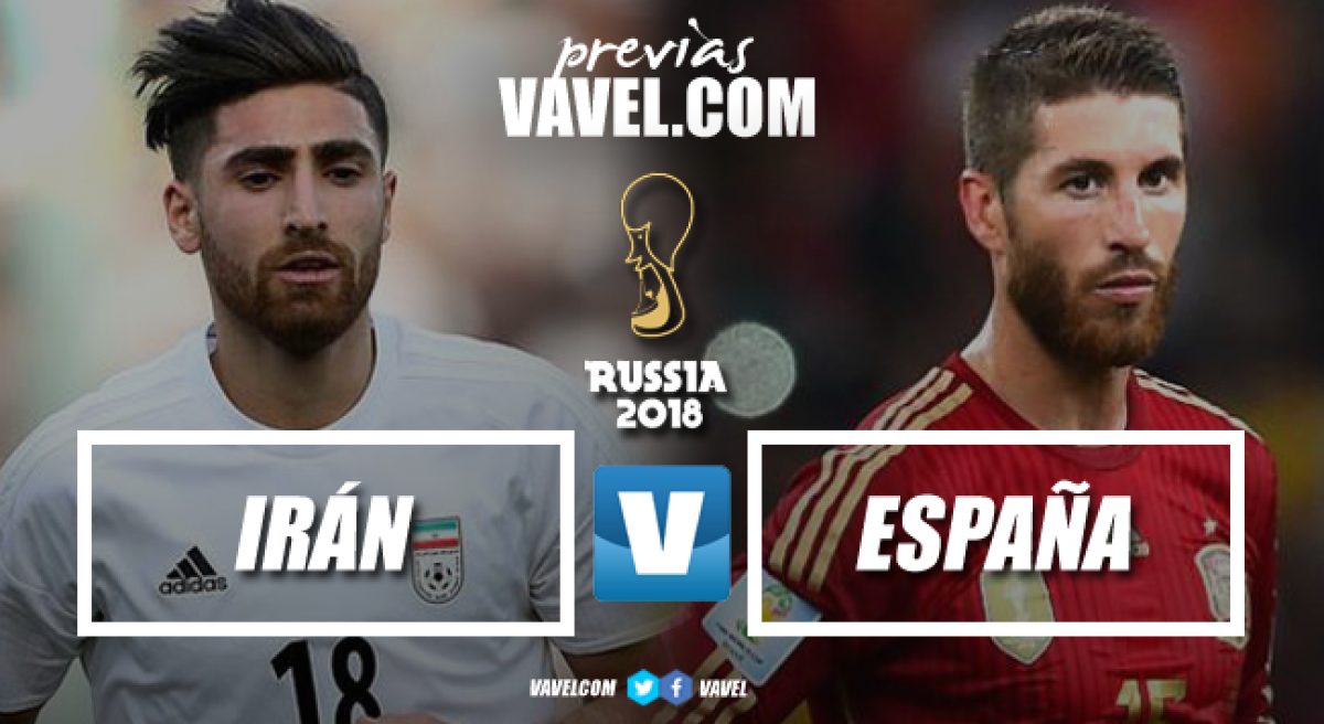 Previa España - Irán: a por la primera victoria en el Mundial