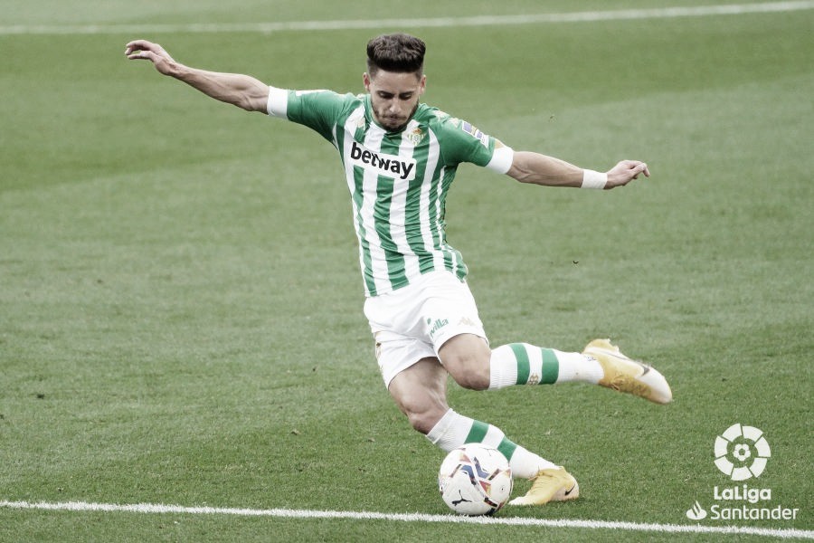 En el Camp Nou, Álex Moreno ha dado su primera asistencia este curso En el Camp Nou, Álex Moreno ha dado su primera asistencia este curso