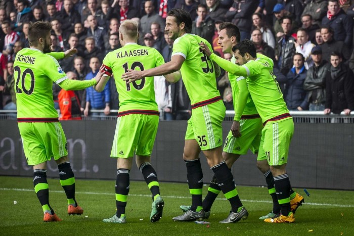 Eredivisie: l'Ajax espugna la Philips Arena, successi anche per Vitesse e Den Haag