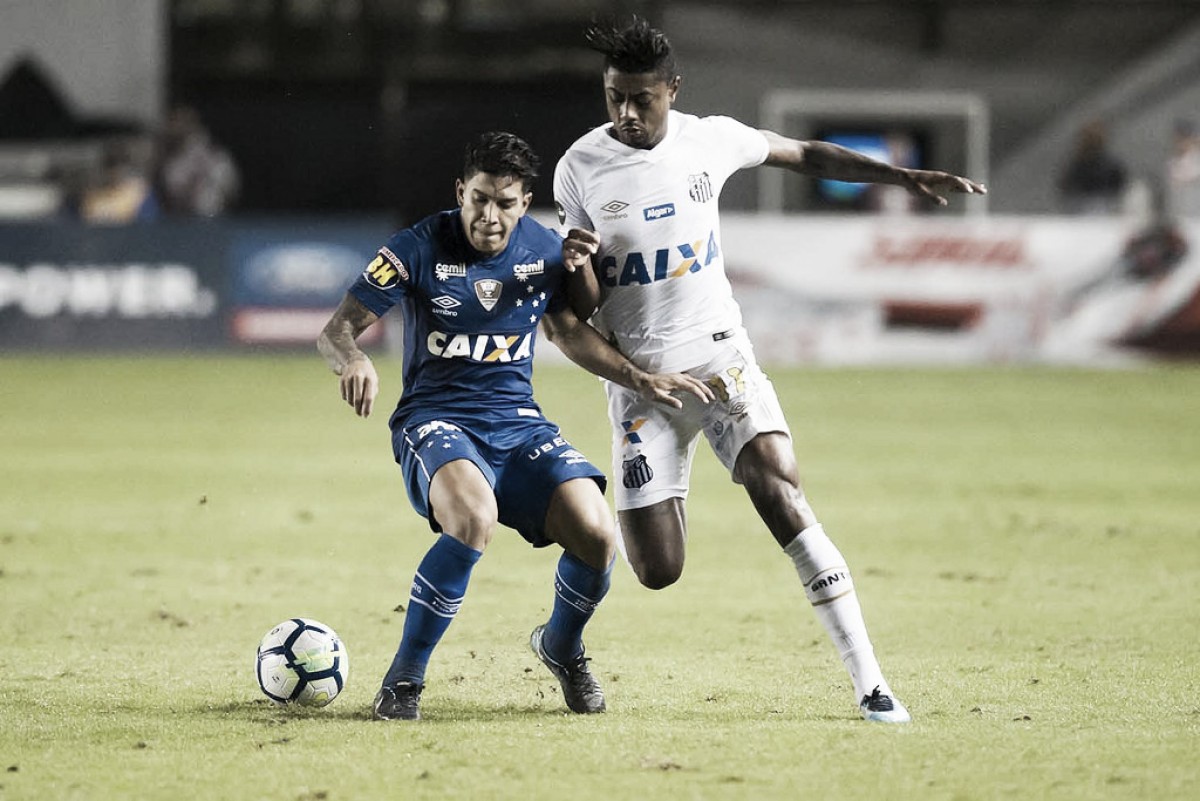 Cruzeiro e Santos duelam pela partida de volta da Copa do Brasil com vantagem mínima da Raposa