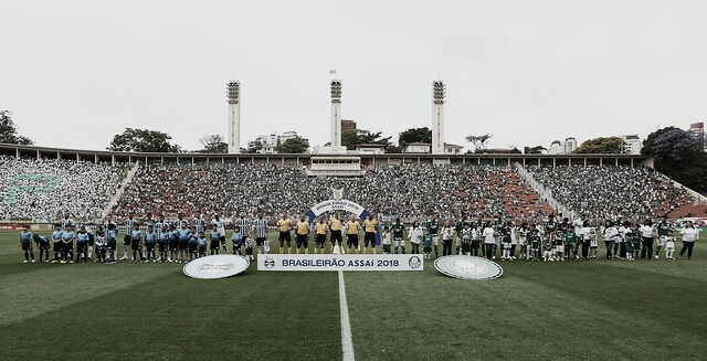 Palmeiras, Grêmio e Pacaembu: um trio quase inseparável