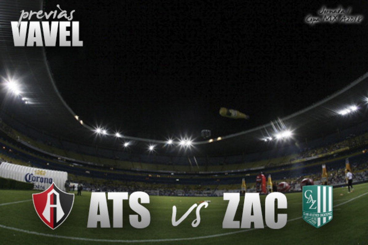 Previa Atlas - Zacatepec: Duelo de canteras en Copa MX. Noticias en tiempo real