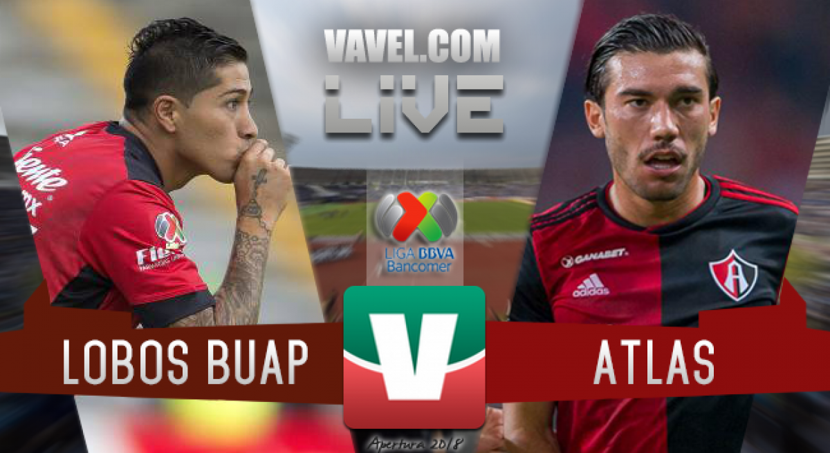 Resumen Lobos BUAP 0-0 Atlas en Liga MX 2018