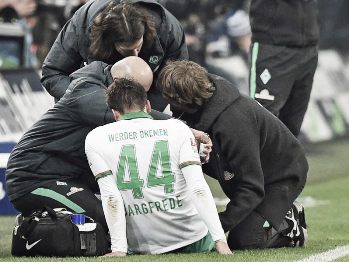 Bargfrede out for two months after meniscus tear
