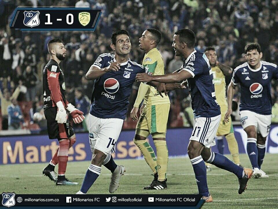 Millonarios venció a Leones en El Campín y se aferra al milagro Millonarios venció a Leones en El Campín y se aferra al milagro