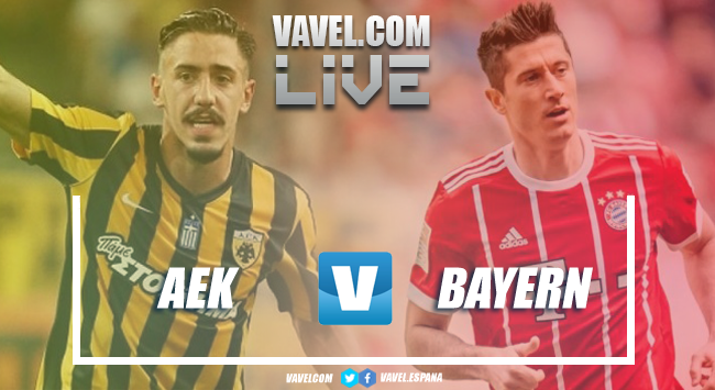 Resumen AEK Atenas vs FC Bayern Múnich Champions League 2018 (0-2) Resumen AEK Atenas vs FC Bayern Múnich Champions League 2018 (0-2)