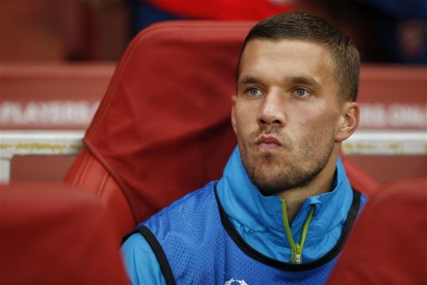 Lukas Podolski reveals he had no offers to leave Arsenal during the transfer window