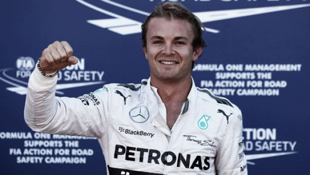 Nico Rosberg: "Estar en la pole en casa es fantástico"