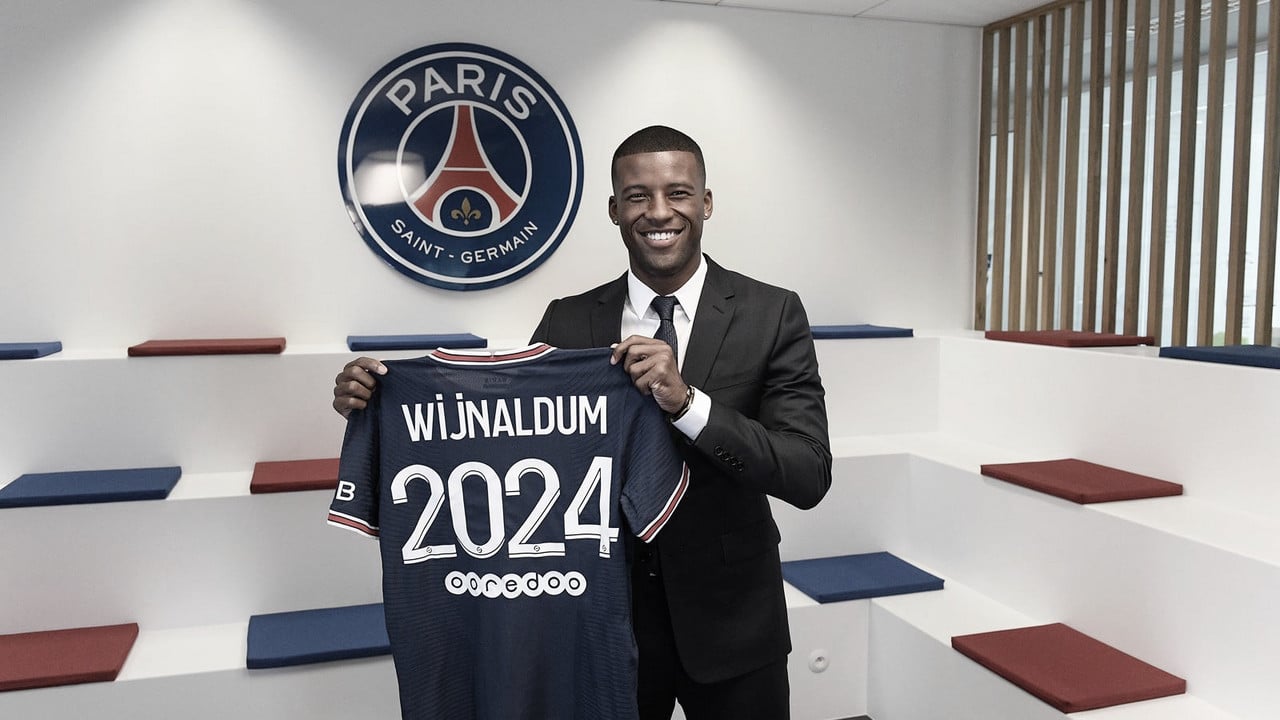 Wijnaldum realça grandeza em apresentação ao PSG: "Nova aventura"