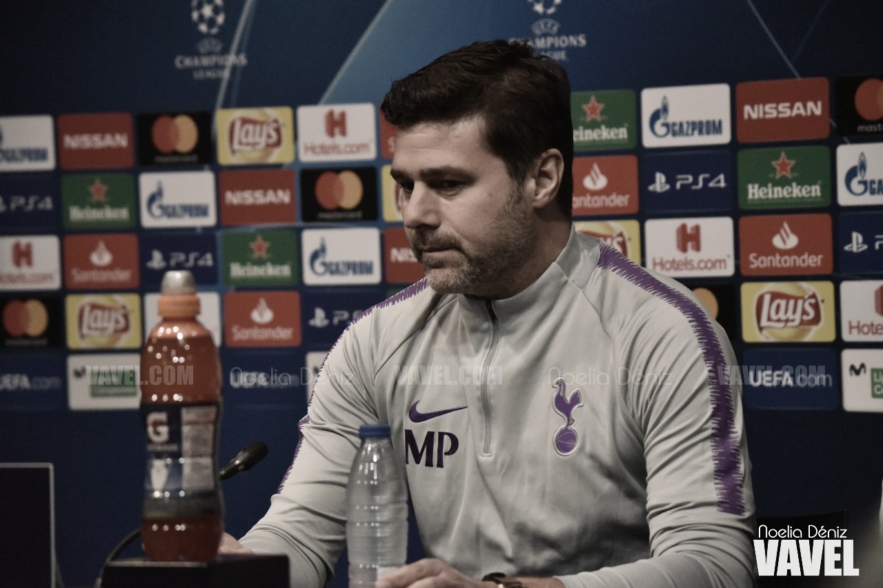 Mauricio Pochettino, en la recámara Mauricio Pochettino, en la recámara