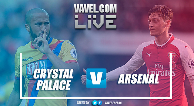 As it happened: Arsenal's winning run comes to an end in draw with Crystal Palace As it happened: Arsenal's winning run comes to an end in draw with Crystal Palace