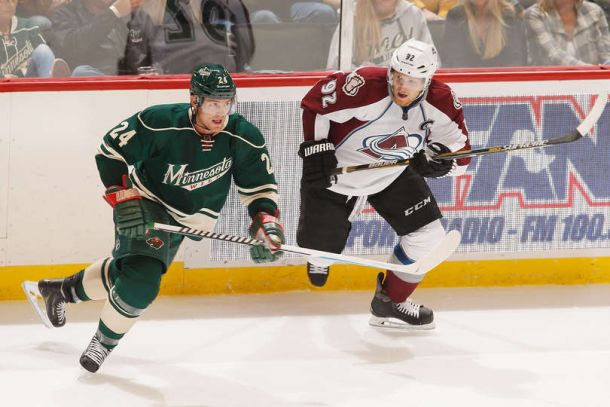 Wild Dominate Avs in Season Opener