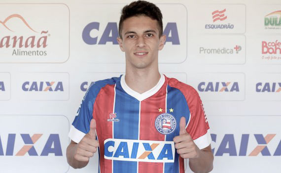 Revelação da base do São Paulo, Shaylon é apresentado no Bahia Revelação da base do São Paulo, Shaylon é apresentado no Bahia