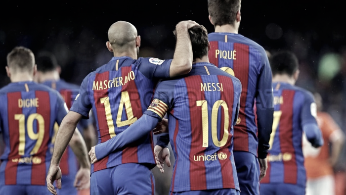 FC Barcelona - CA Osasuna, puntuaciones del Barcelona, jornada 34