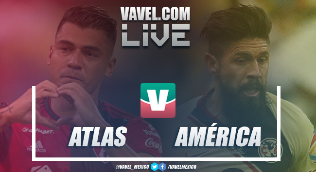 Resultado y goles del Atlas 1-2 América en Liga MX 2019 Resultado y goles del Atlas 1-2 América en Liga MX 2019