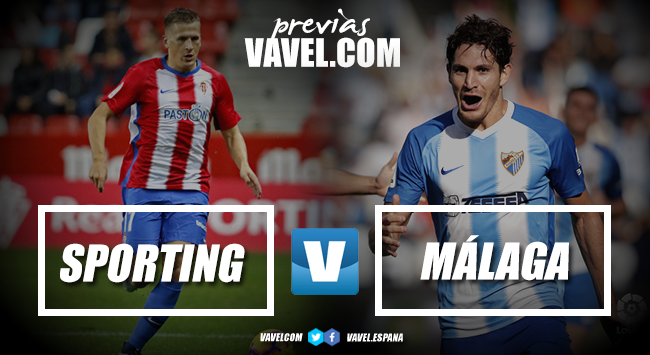 Previa Real Sporting vs Málaga CF: Acercarse a los playoffs o al liderato