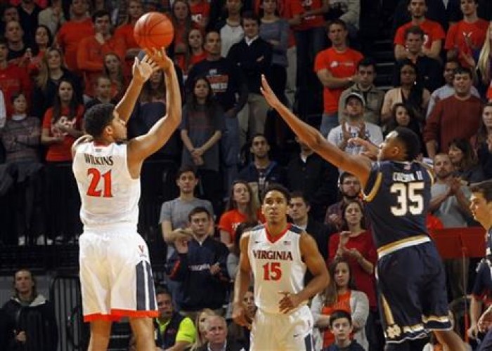Notre Dame Fighting Irish Wilt Against First Ranked Opponent, Fall To Virginia Cavaliers 77-66