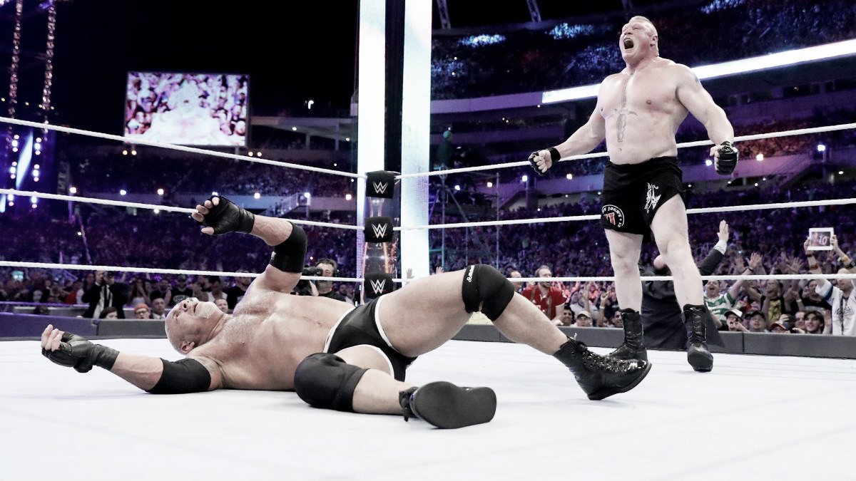 La vista al pasado: Brock Lesnar vs Goldberg, Wrestlemania 33