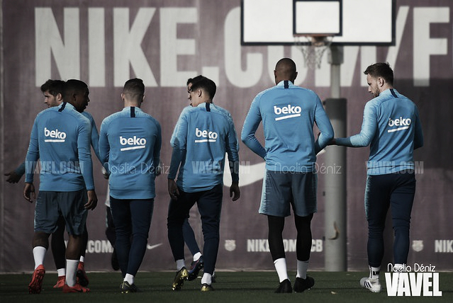 El FC Barcelona regresa al trabajo en la semana del posible
alirón en LaLiga