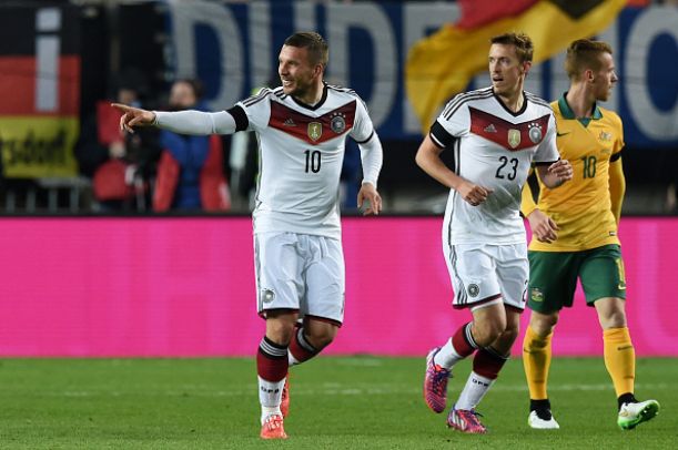 Germania, aria amichevole. Segna Podolski, con l'Australia è 2-2