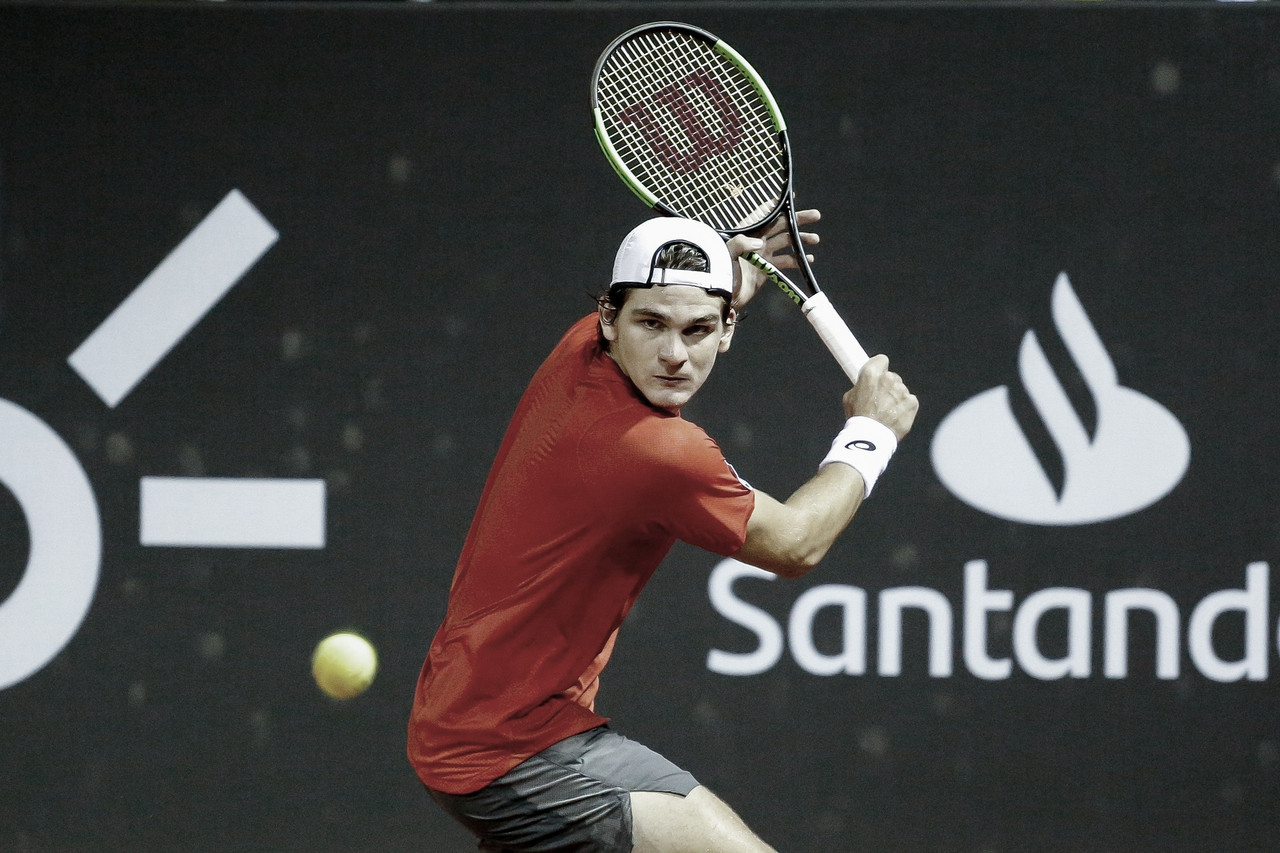 Thiago Wild joga bem e vence Bagnis na estreia do Chile Open Thiago Wild joga bem e vence Bagnis na estreia do Chile Open