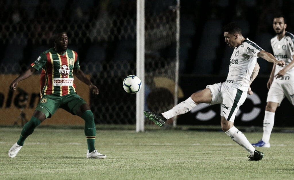 Com gol nos acréscimos, Palmeiras vence Sampaio Corrêa fora de casa pelas oitavas da Copa do Brasil