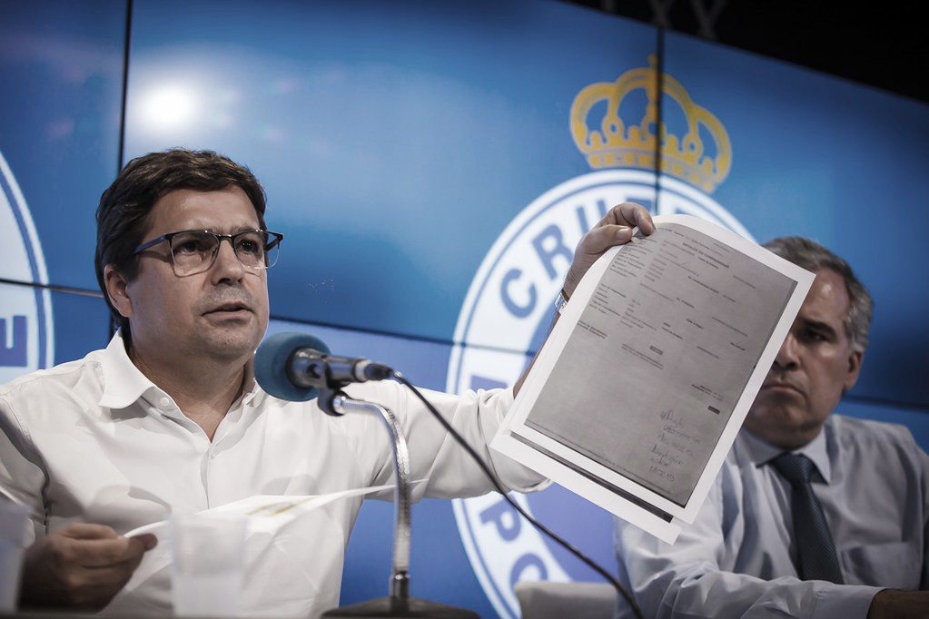 Justiça determina afastamento de Itair Machado, vice-presidente do Cruzeiro