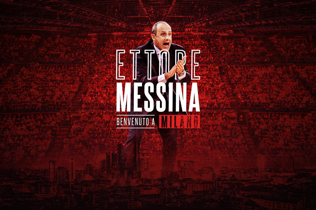 Legabasket - Messina è il nuovo allenatore di Milano