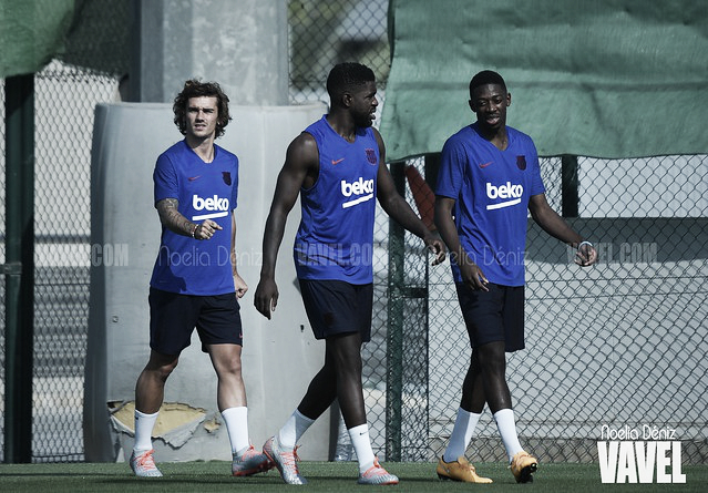 Completado el segundo entrenamiento de la pretemporada del Barça