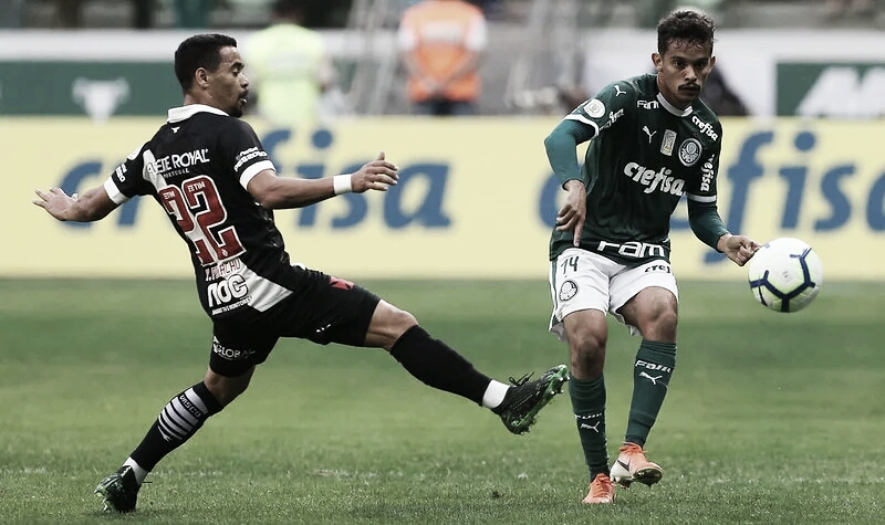 Gols e melhores momentos para Vasco 1x2 Palmeiras pelo Campeonato