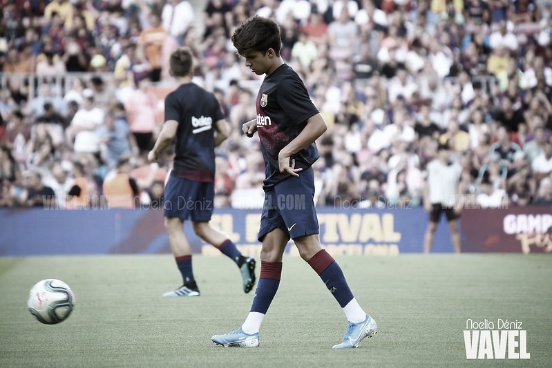 Riqui Puig, debut soñado Riqui Puig, debut soñado