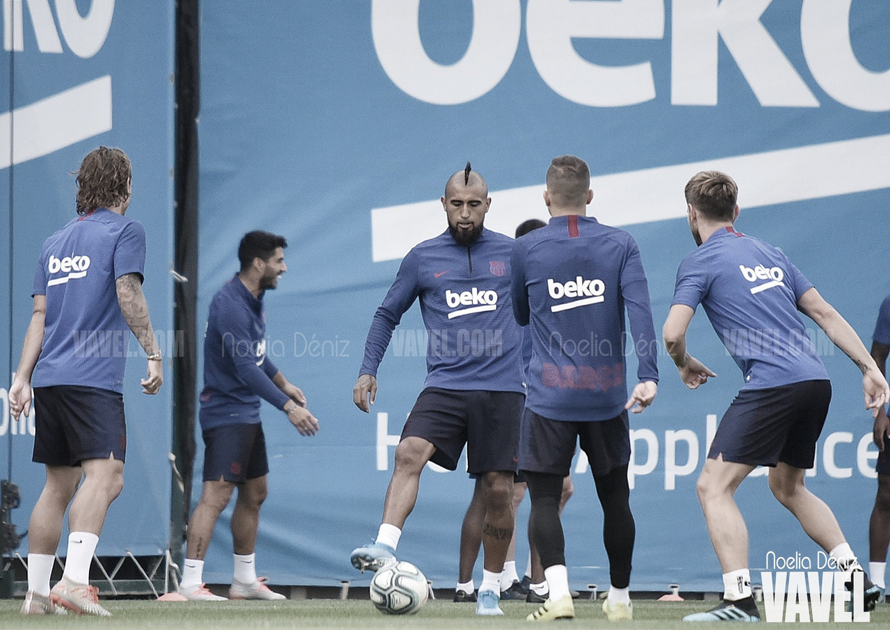 Plan de trabajo del Barça en la primera semana de entrenamientos