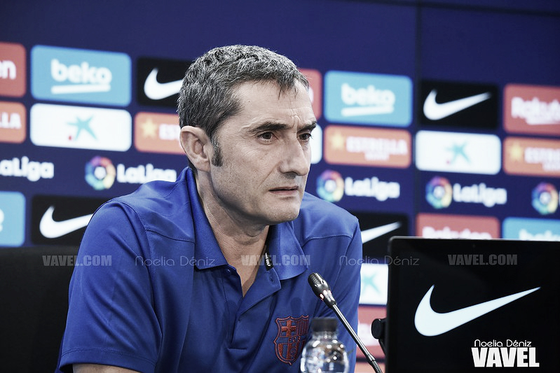 Ernesto Valverde: “El del Atlético es uno de los partidos
importantes del año”